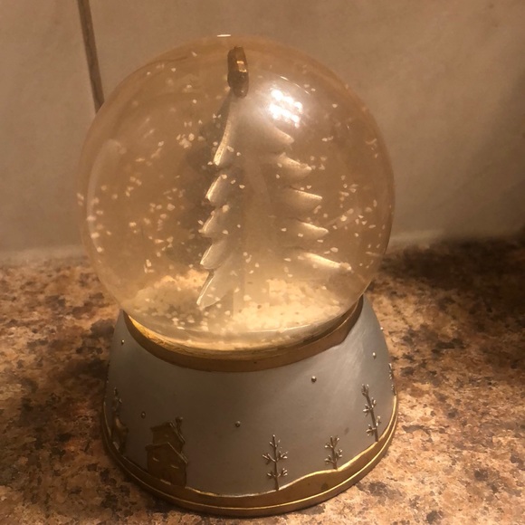 Other - Christmas tree snow globe.